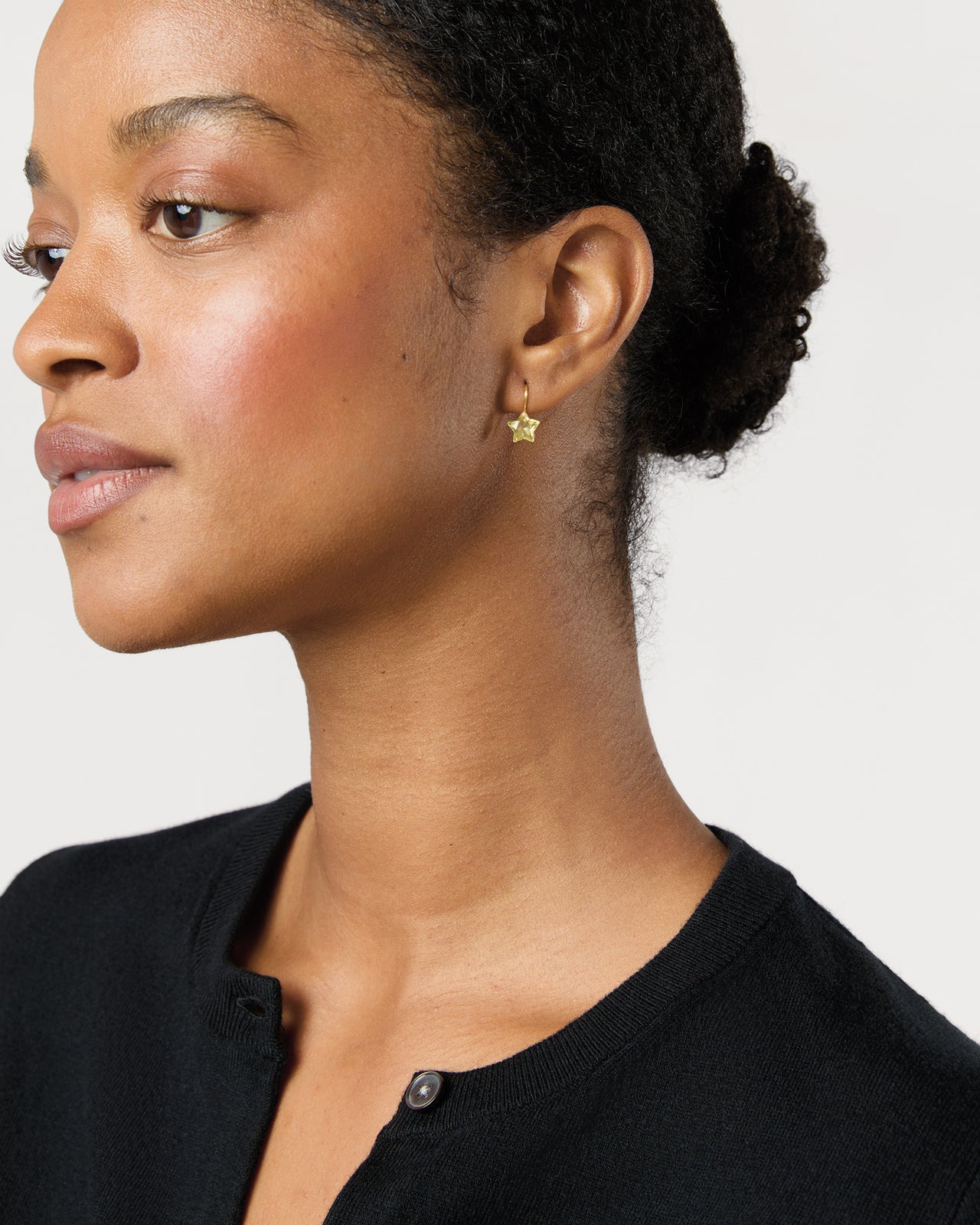 Small Wonder Earrings in Lemon Quartz