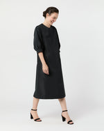 Load image into Gallery viewer, Ophelia Dress in Black Taffeta
