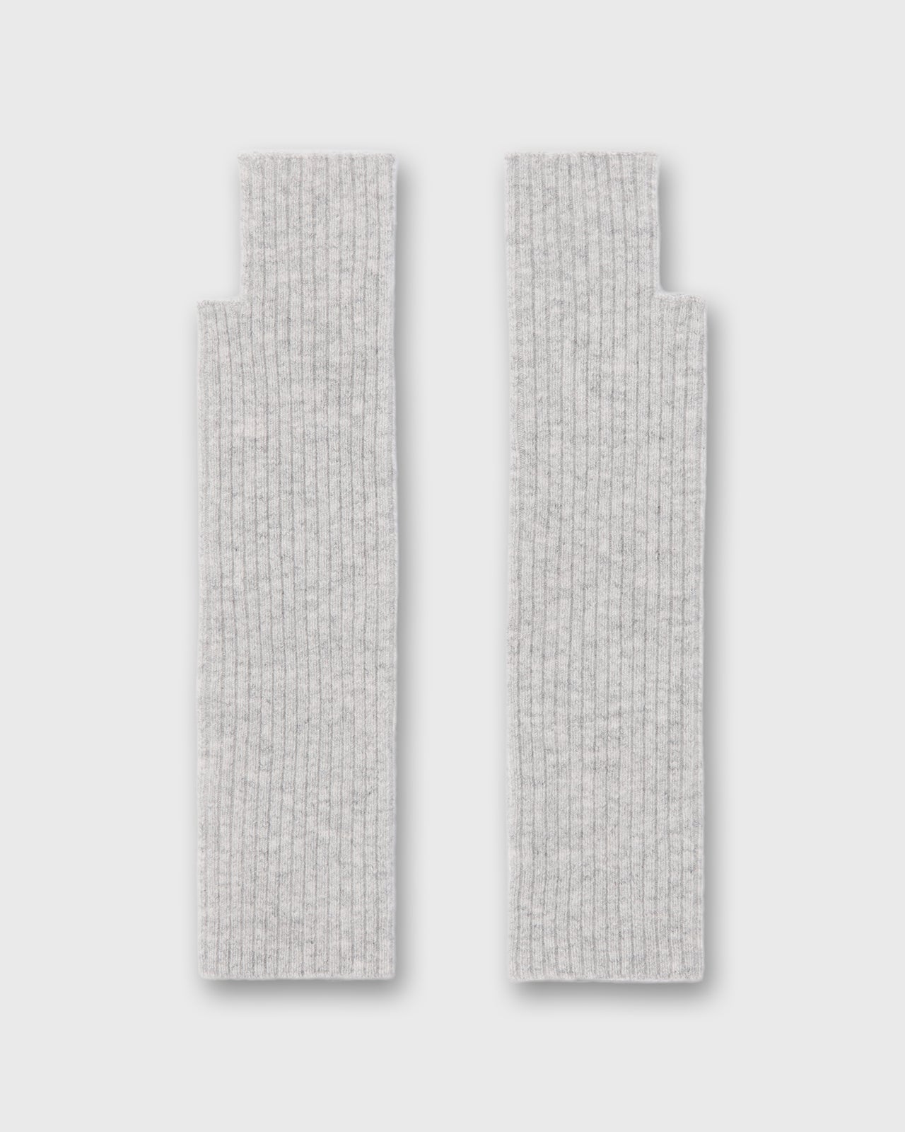 Cashmere Wristwarmer in Pale Heather Grey