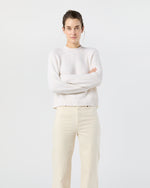 Load image into Gallery viewer, Dell Sweater in Ivory Cashmere
