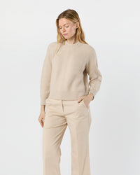Dell Sweater in Wheat Cashmere