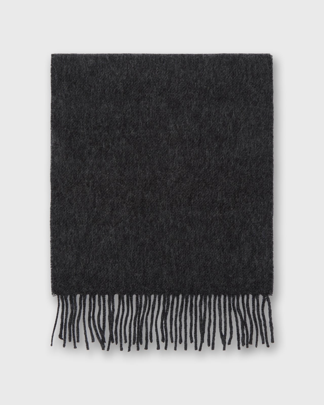 Merino Scarf in Dark Charcoal