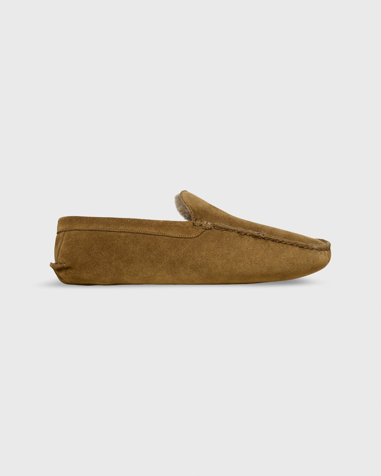 Casa Pantufa Moccasin in Acorn Suede