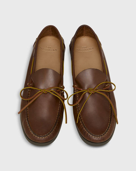Camp Moccasin in Dark Brown Leather | Shop Sid Mashburn