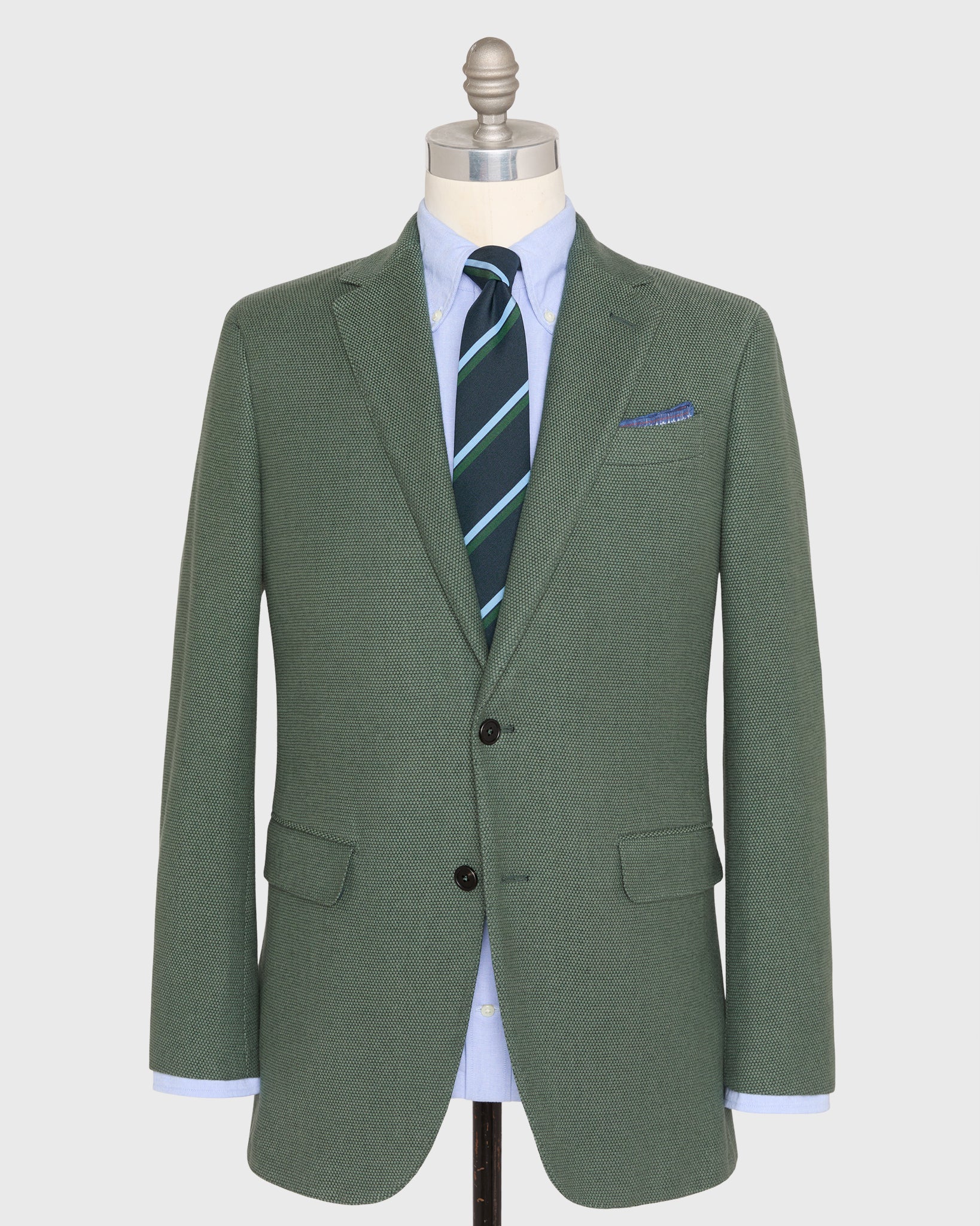MARK & LONA オリーブグリーンジャケット Virgil No. 2 Jacket in Spruce Monk's Cloth | Shop Sid Mashburn