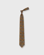 Load image into Gallery viewer, Silk Print Tie in Scotch/Aegean Floral
