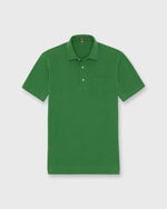 Load image into Gallery viewer, Short-Sleeved Polo in Grass Pima Pique
