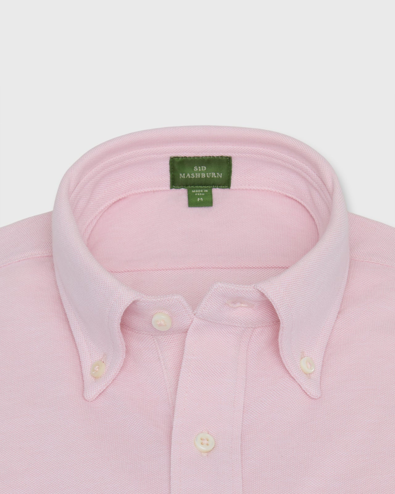 mens pink button down dress shirt Sid Mashburn - Button-Down Popover