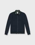 Load image into Gallery viewer, Warm-Up Jacket in Navy Pima Cotton
