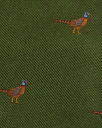 Load image into Gallery viewer, Silk Club Tie in Fern Pheasant
