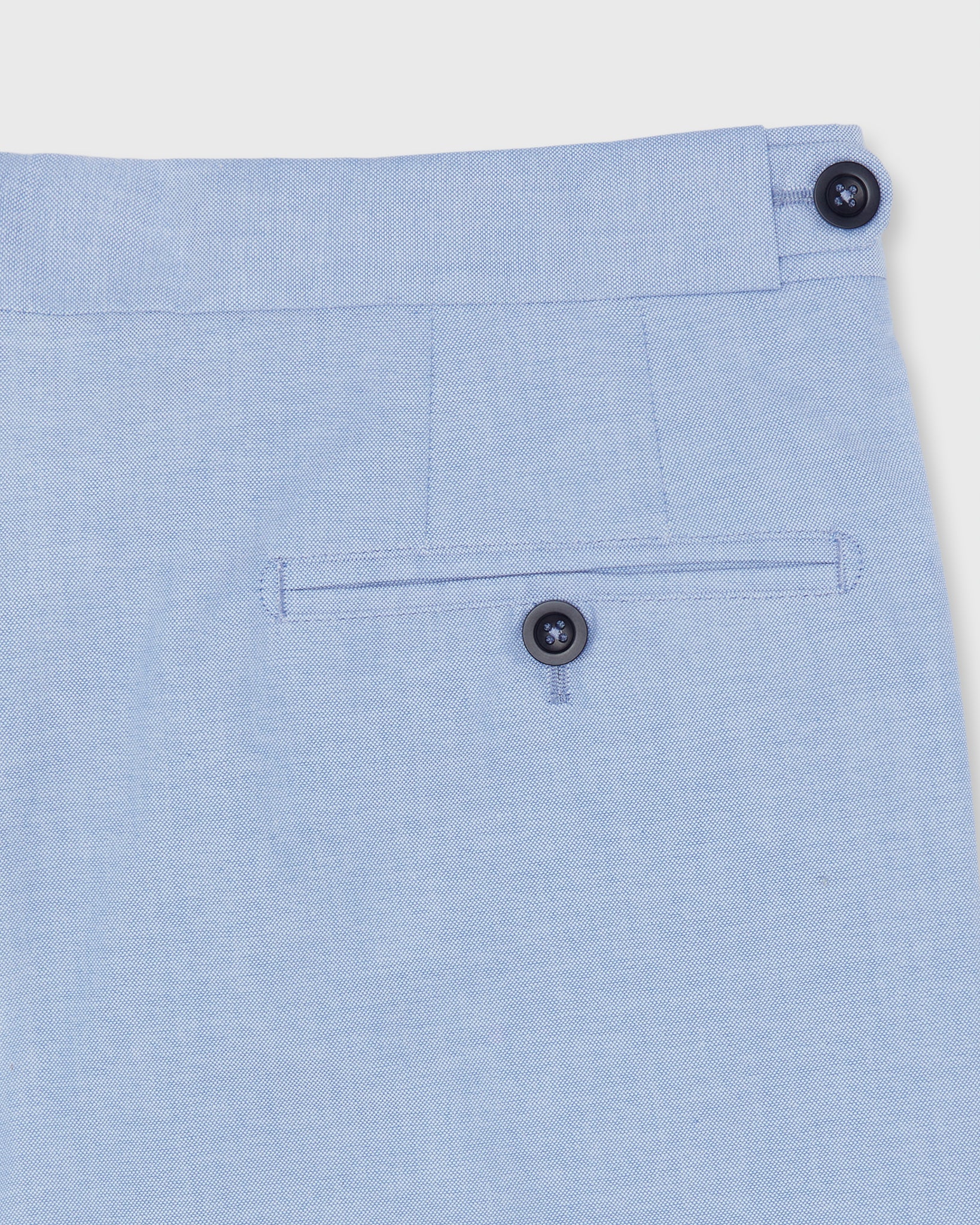 Side-Tab Sport Trouser in Blue Oxford | Shop Sid Mashburn