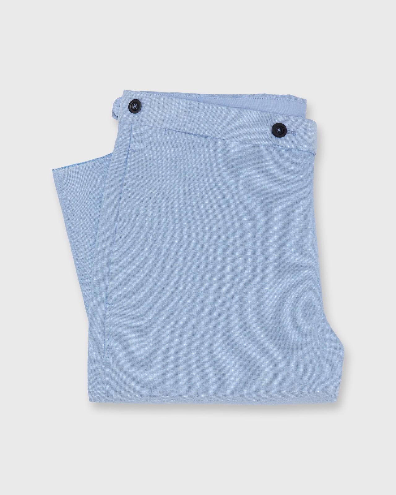 Side-Tab Sport Trouser in Blue Oxford