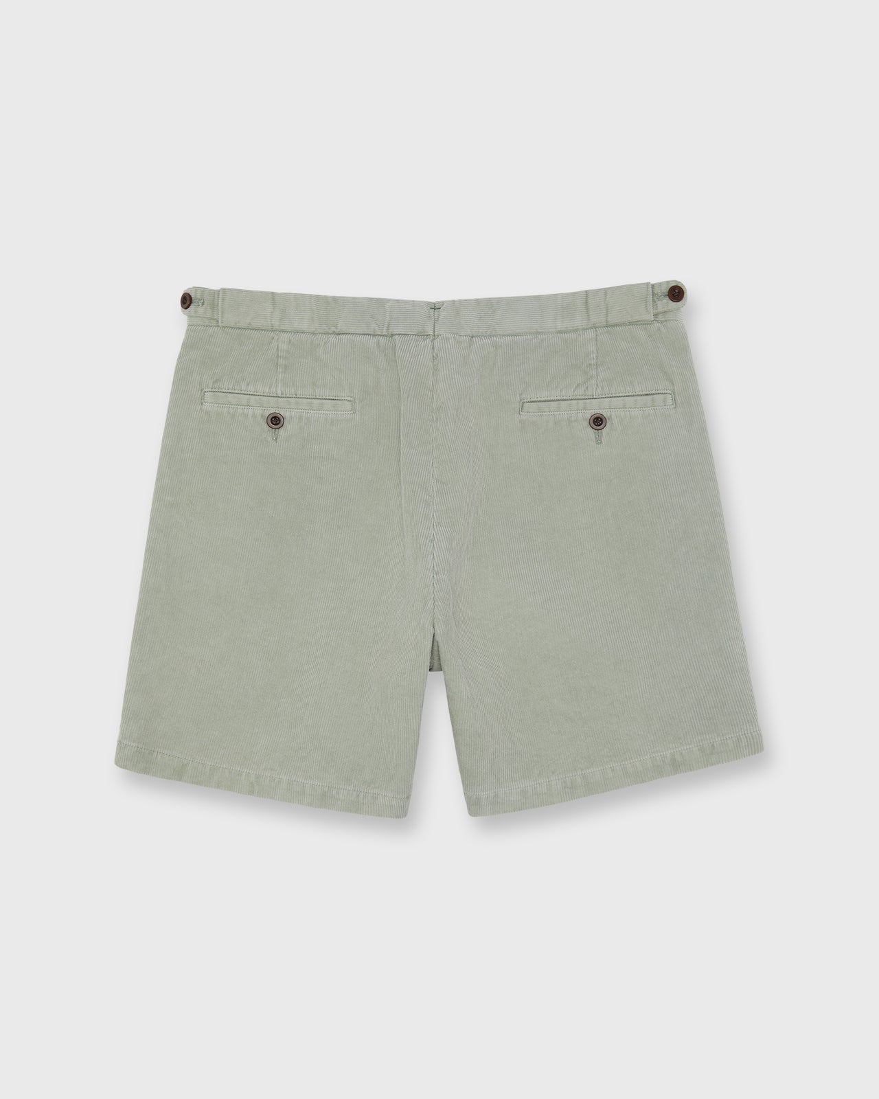 Side-Tab Field Short in Sage Garment Dyed Corduroy