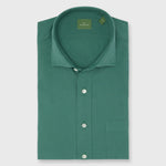 Load image into Gallery viewer, Made-to-Measure Shirt in Green Shadow Stripe Poplin
