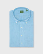Load image into Gallery viewer, Button-Down Popover Sport Shirt in Seaglass Linen
