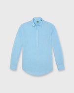 Load image into Gallery viewer, Button-Down Popover Sport Shirt in Seaglass Linen

