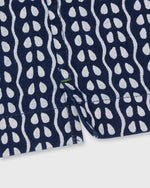 Load image into Gallery viewer, Chore Jacket in Navy/Bone Batik Print
