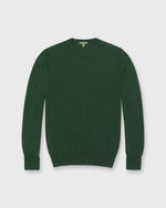 Load image into Gallery viewer, Fine-Gauge Crewneck Sweater in Bottle Cashmere
