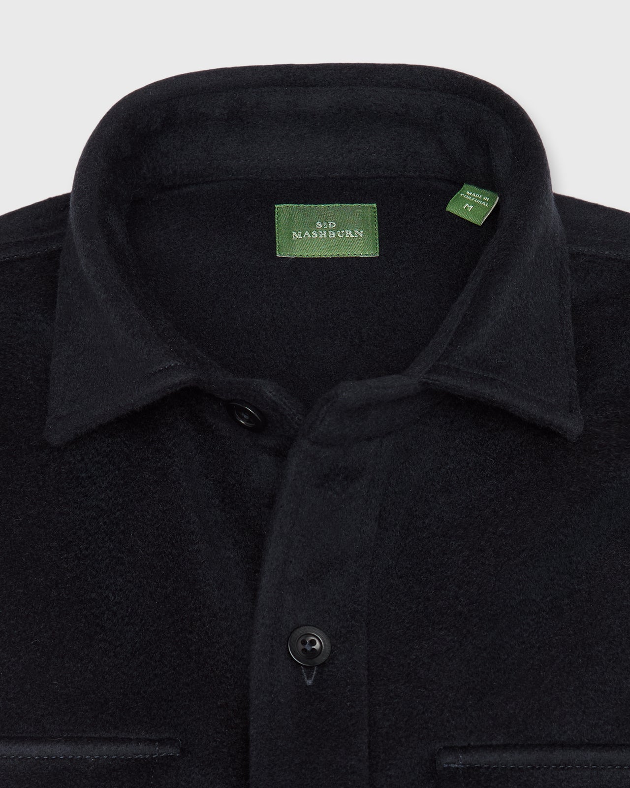 CPO Shirt in Navy Cashmere Flannel