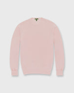 Load image into Gallery viewer, Crewneck Sweater in Pale Pink Ice Cotton
