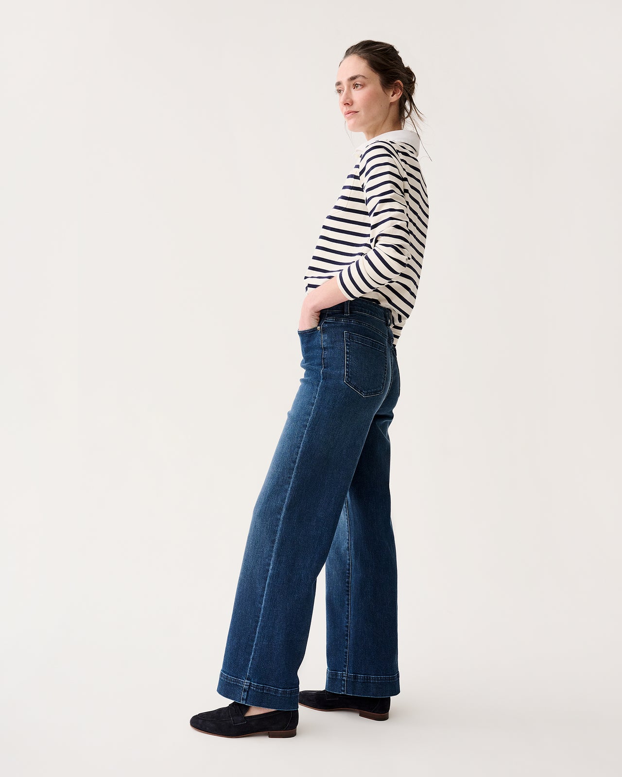 Coco 5-Pocket Jean in 2-Year Indigo Stretch Denim