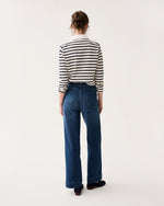 Load image into Gallery viewer, Coco 5-Pocket Jean in 2-Year Indigo Stretch Denim
