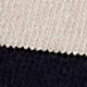 Franny Rugby Polo in Ivory/Navy Heavy Jersey