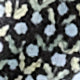 Mandarin Hattie Shirt in Navy/Green Mini Floral Printed Poplin