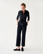 Load image into Gallery viewer, Safari Jacket in Navy Bi-Stretch Tropical Wool

