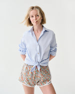 Load image into Gallery viewer, Track Short in Multi Leontyne Dream Liberty Fabric
