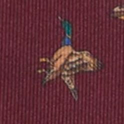 Silk Bow Tie in Red Bridgewater Duck