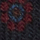 Navy/Red/Steel Flower