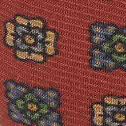 D-Ring Belt in Brick Alexander Foulard