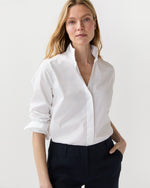 Load image into Gallery viewer, Mel Shirt in White Poplin

