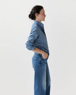 Load image into Gallery viewer, Mel Shirt in Extra Light Washed Cotolino Chambray
