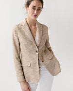 Load image into Gallery viewer, Palmer Jacket in Straw/Ivory Knit
