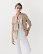 Load image into Gallery viewer, Palmer Jacket in Straw/Ivory Knit

