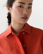 Load image into Gallery viewer, Alixe Jacket in Orange Stretch Canvas
