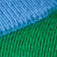 French Blue/Green/Navy Colorblock Fine Gauge Cashmere