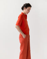 Load image into Gallery viewer, Alison Sweater in Bright Orange Cotton/Silk
