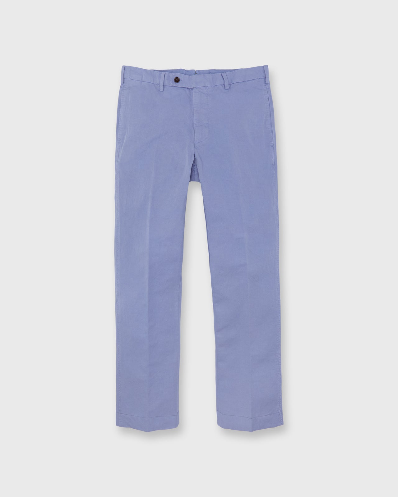 Garment-Dyed Sport Trouser in Periwinkle Cotolino Twill