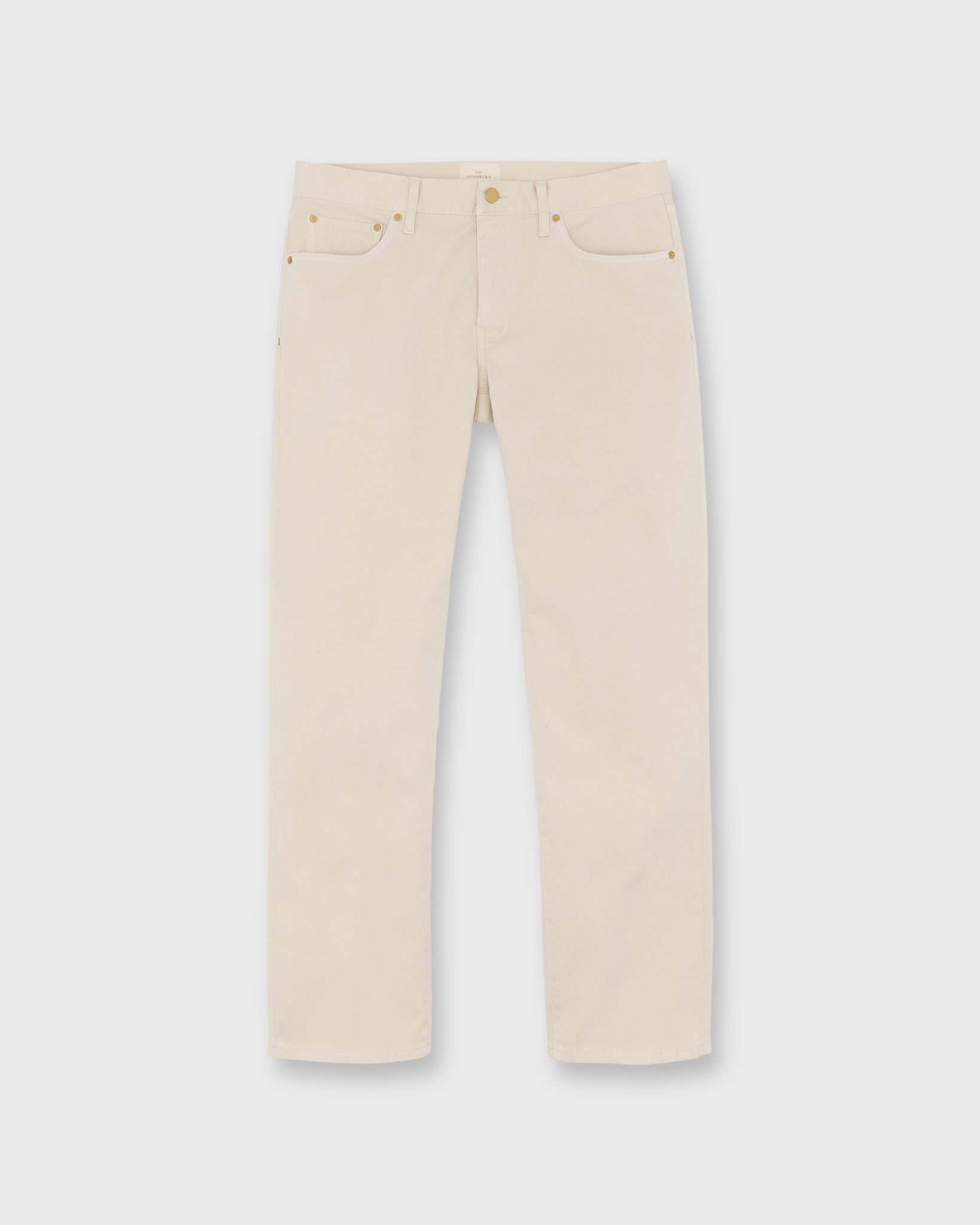 Clift Straight Leg Jean in Stone Bedford Corduroy | Shop Sid Mashburn