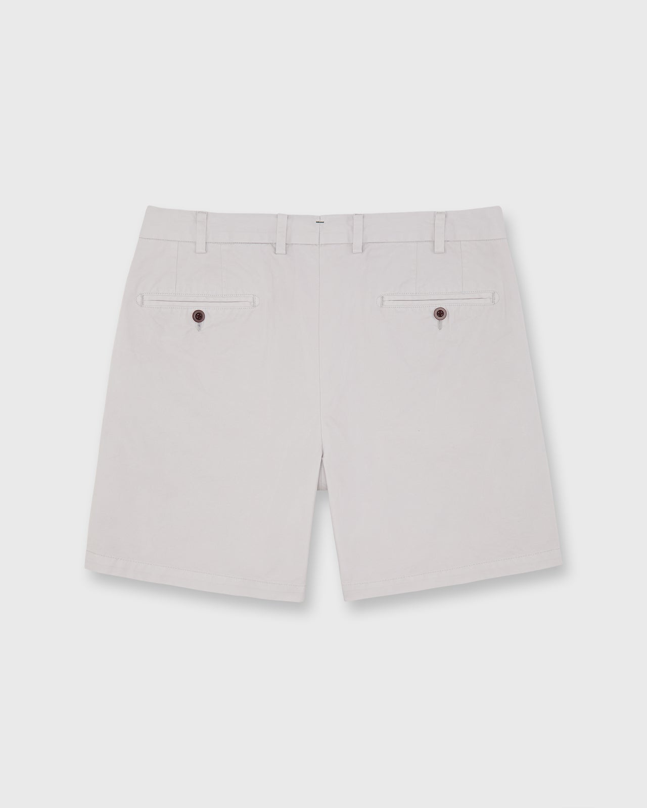 Garment-Dyed Short in Fog AP Twill