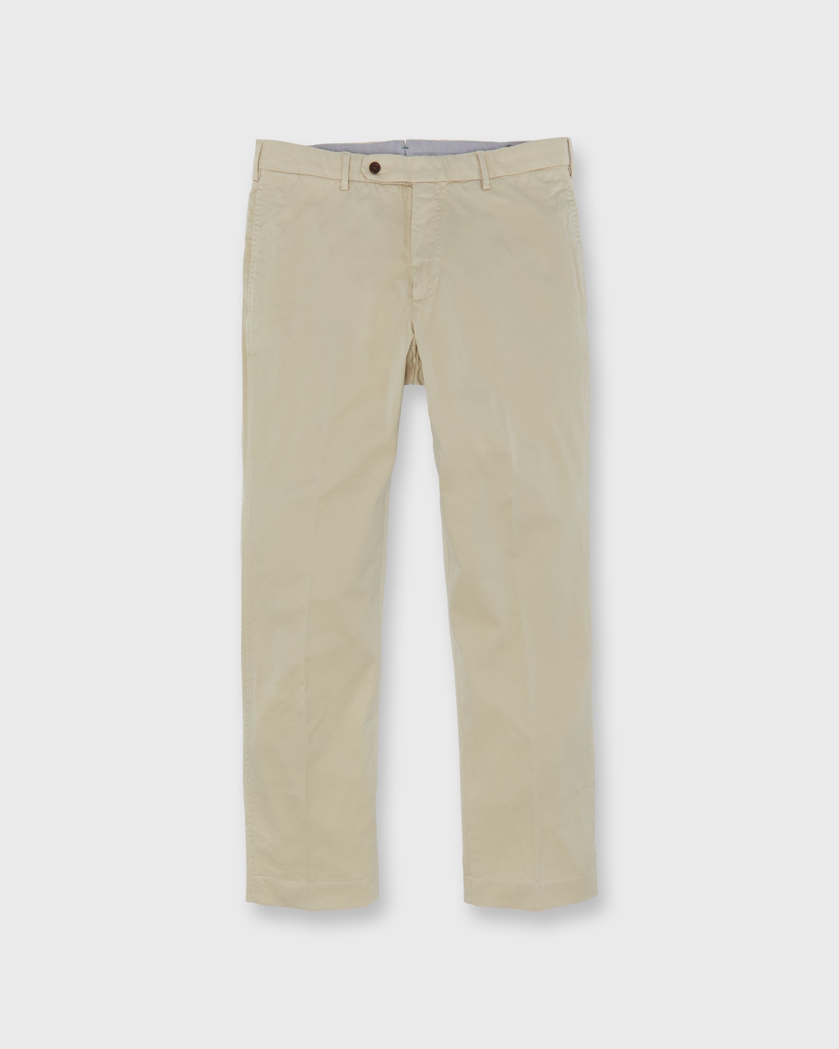 Garment-Dyed Sport Trouser in Sand Summer Poplin | Sid Mashburn