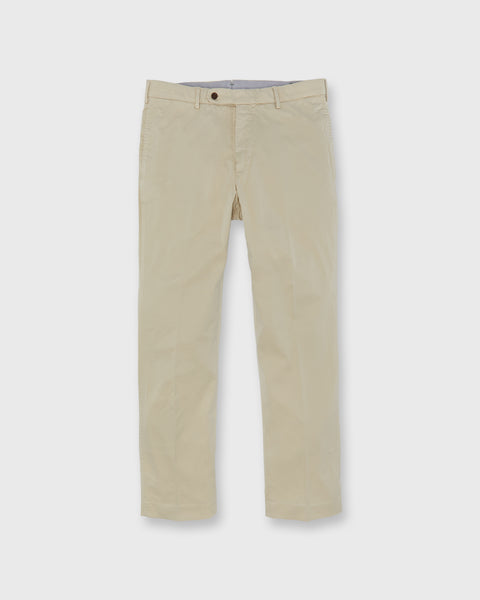 Garment-Dyed Sport Trouser in Sand Summer Poplin | Shop Sid Mashburn