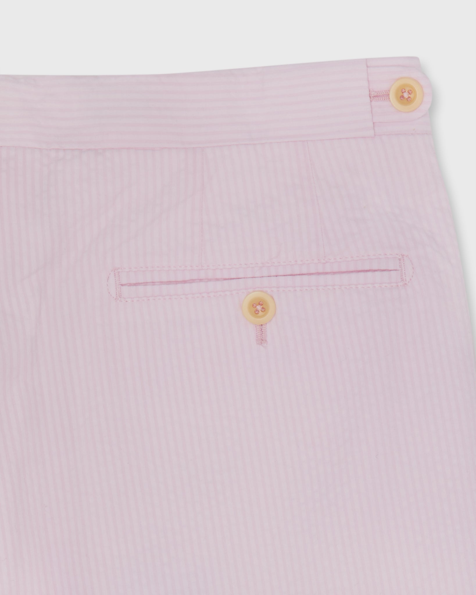 Side-Tab Sport Trouser in Pink Seersucker | Shop Sid Mashburn