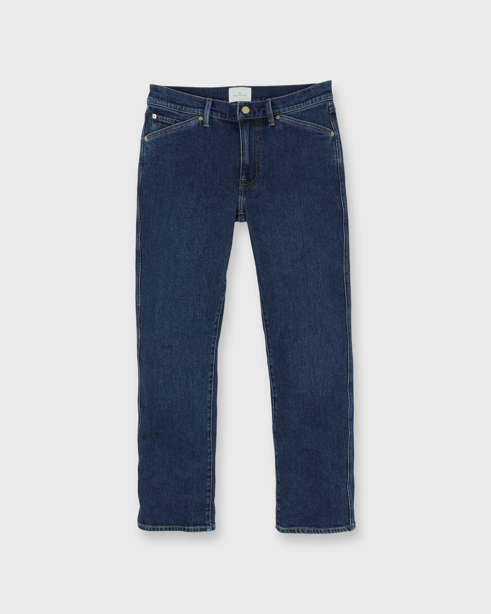 Wyatt Jean in Medium Rinse Stretch Denim | Shop Sid Mashburn