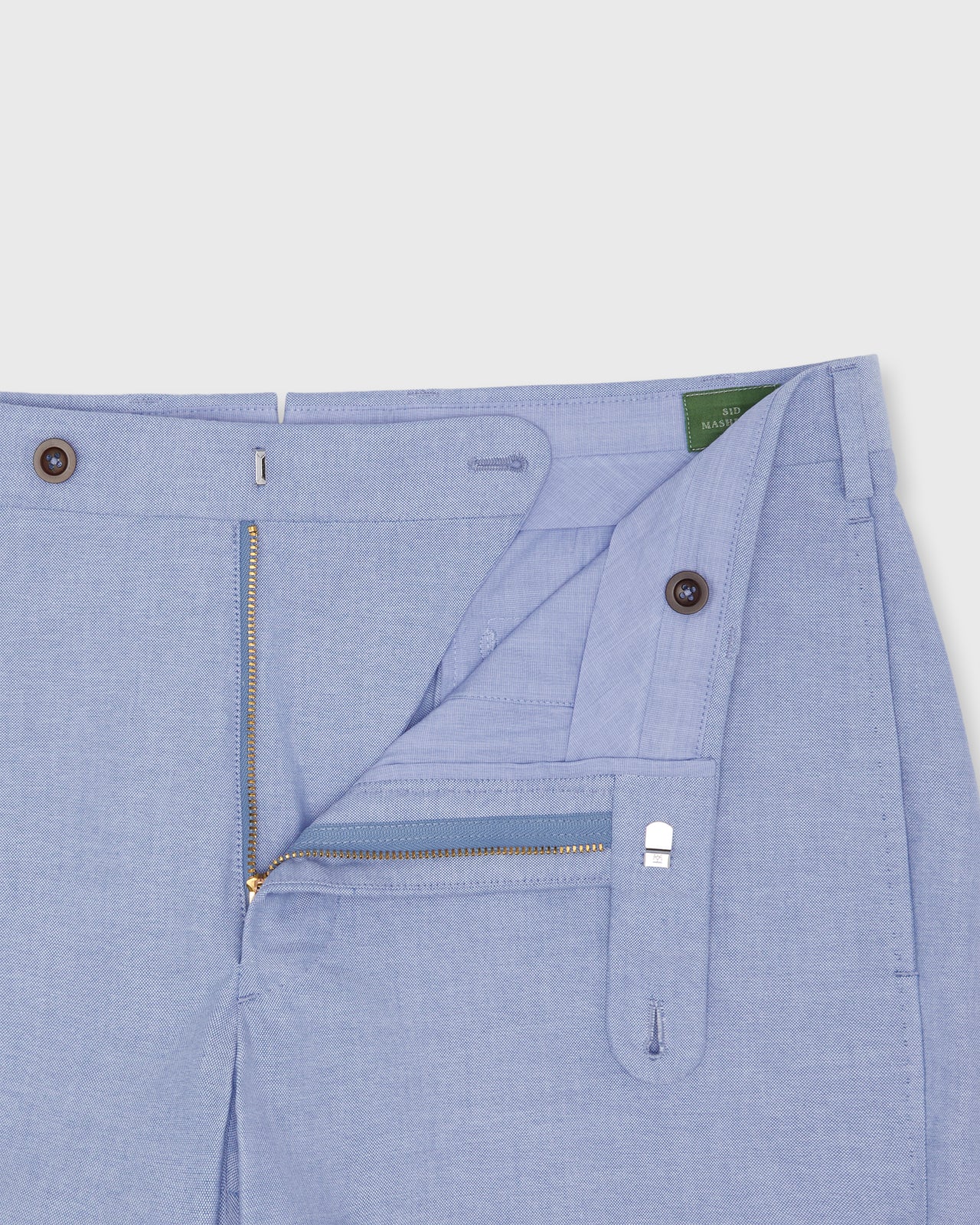 Sport Short in Blue Oxford