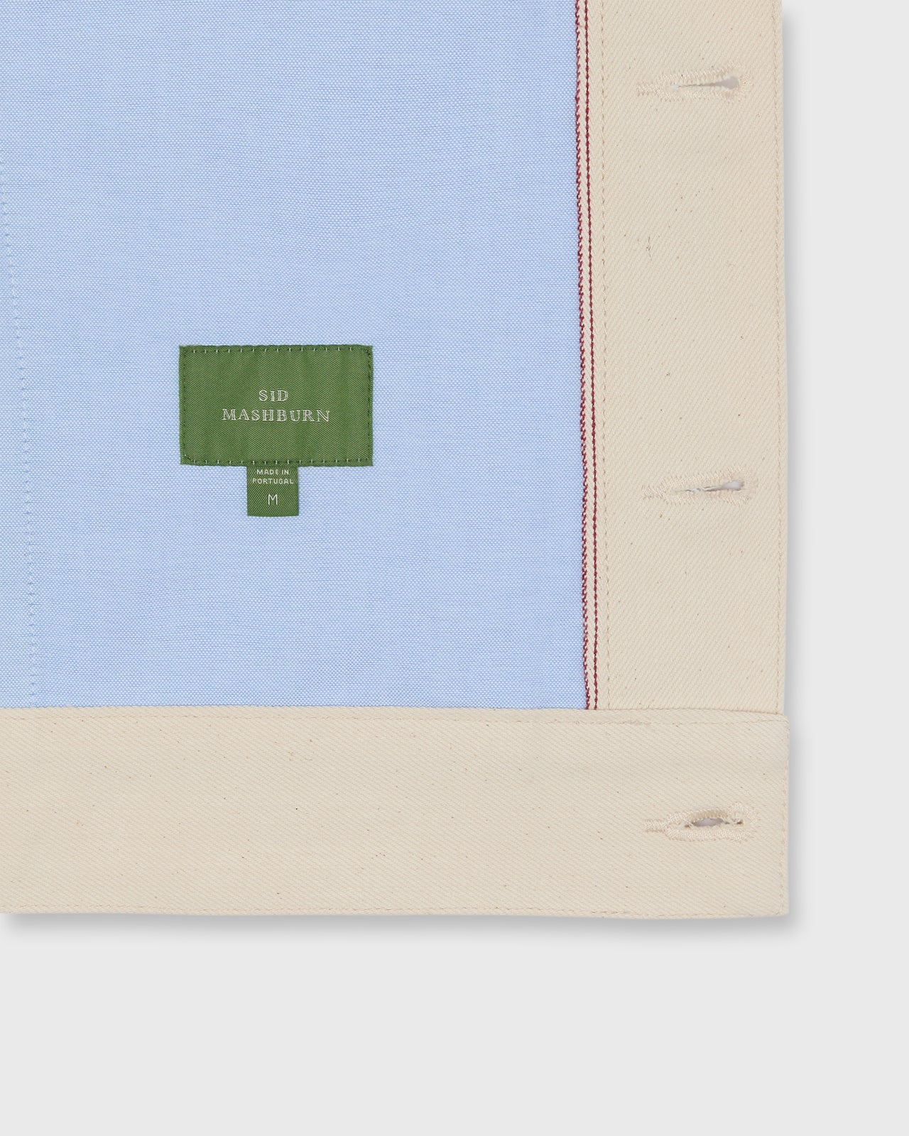 Plains Jacket in Natural Selvedge Denim