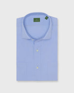 Load image into Gallery viewer, Long-Sleeved Marquez Shirt in Blue Cotolino
